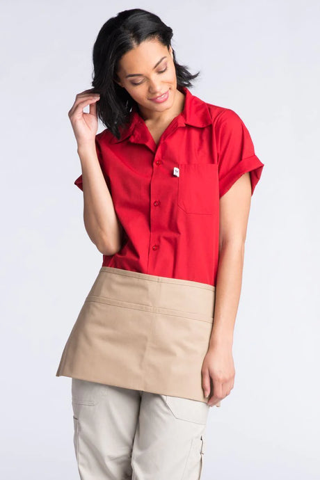 Uncommon Threads Khaki Waist Apron (2 Pockets)