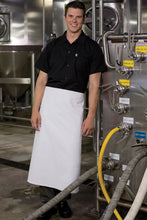 Load image into Gallery viewer, Uncommon Threads White 4-Way Long Apron (No Pockets)